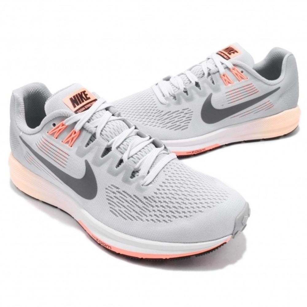 Nike WMNS Air Zoom Structure 21 Wolf Grey Dark 904701-008 Size 7